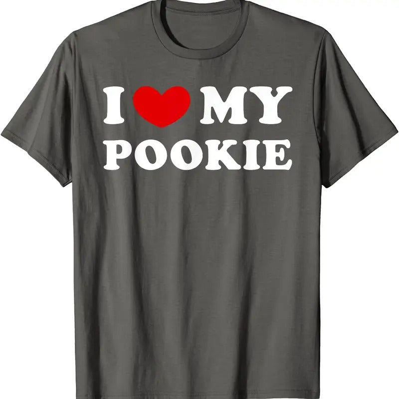 I Heart My Pookie Shirt, I Love My Pookie T-Shirt | Unisex Cotton Tee, Size S-5XL Hoodie, Sweatshirt | DripVista.com