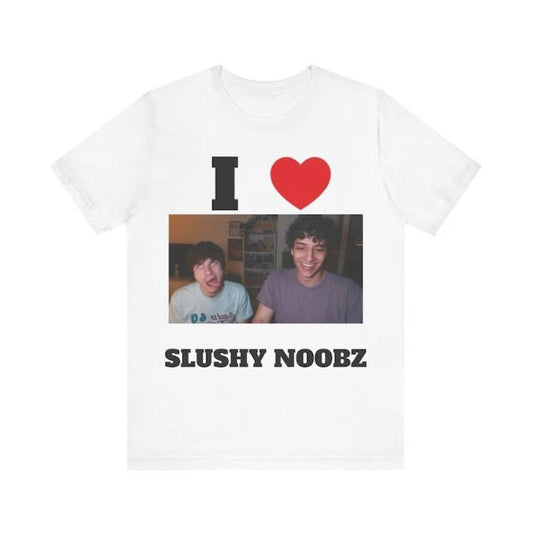 I Heart Slushy Noobz Unisex Cotton Graphic Tee
