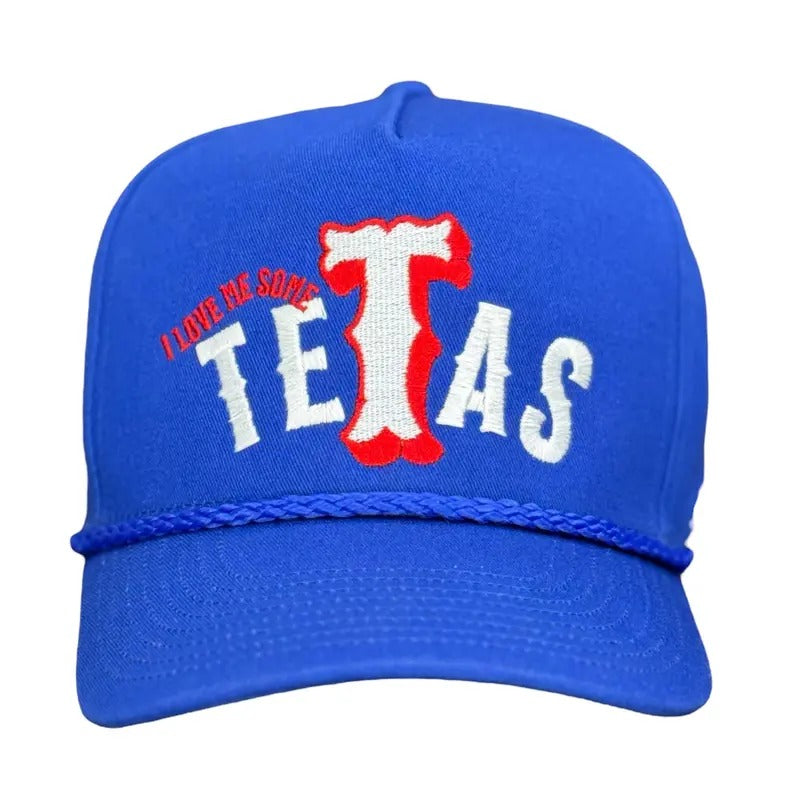 I LOVE ME SOME TETAS Hat Custom Embroidered T-Shirts, Hoodie, Sweatshirt | DripVista.com