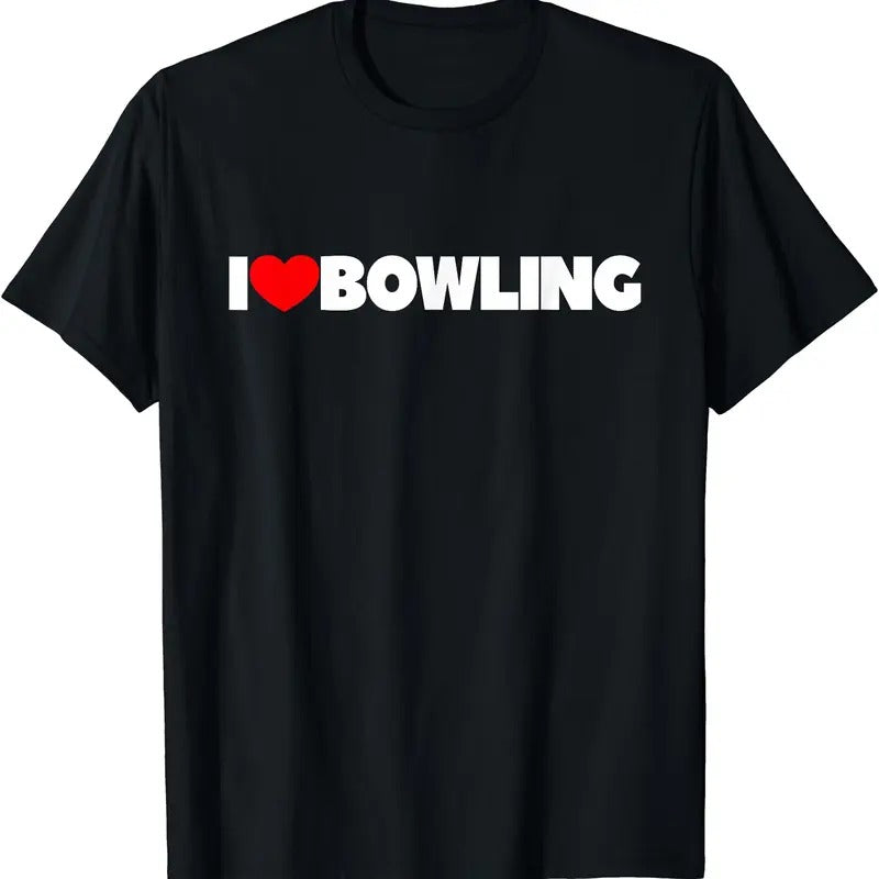 I Love Bowling T-Shirt Hoodie, Sweatshirt | DripVista.com