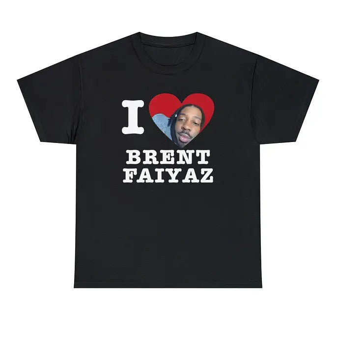 I Love Brent Shirt Faiyaz Fans Tee Hoodie, Sweatshirt | DripVista.com