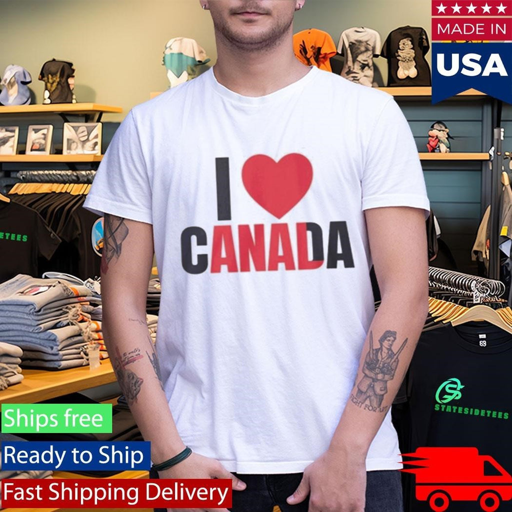 I Love Canada Shirt
