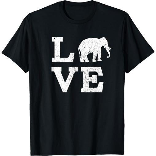I Love Elephants T-Shirt Funny T-Shirt Made in USA Hoodie, Sweatshirt | DripVista.com