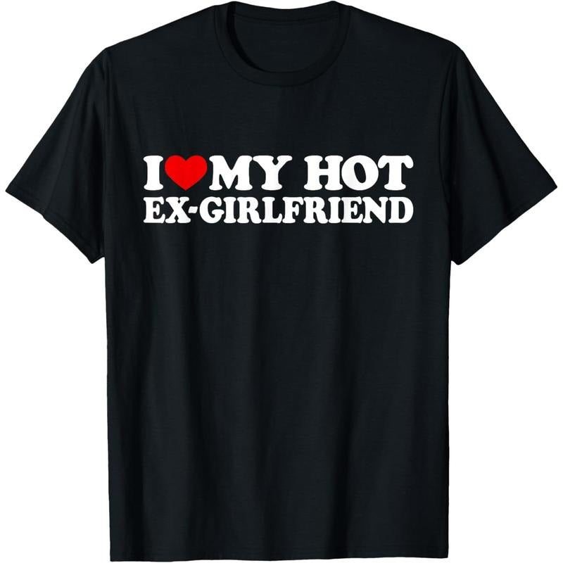 I Love My Hot Ex Girlfriend Shirt I Red Heart My Hot Ex Gf T-Shirt made in usa Hoodie, Sweatshirt | DripVista.com