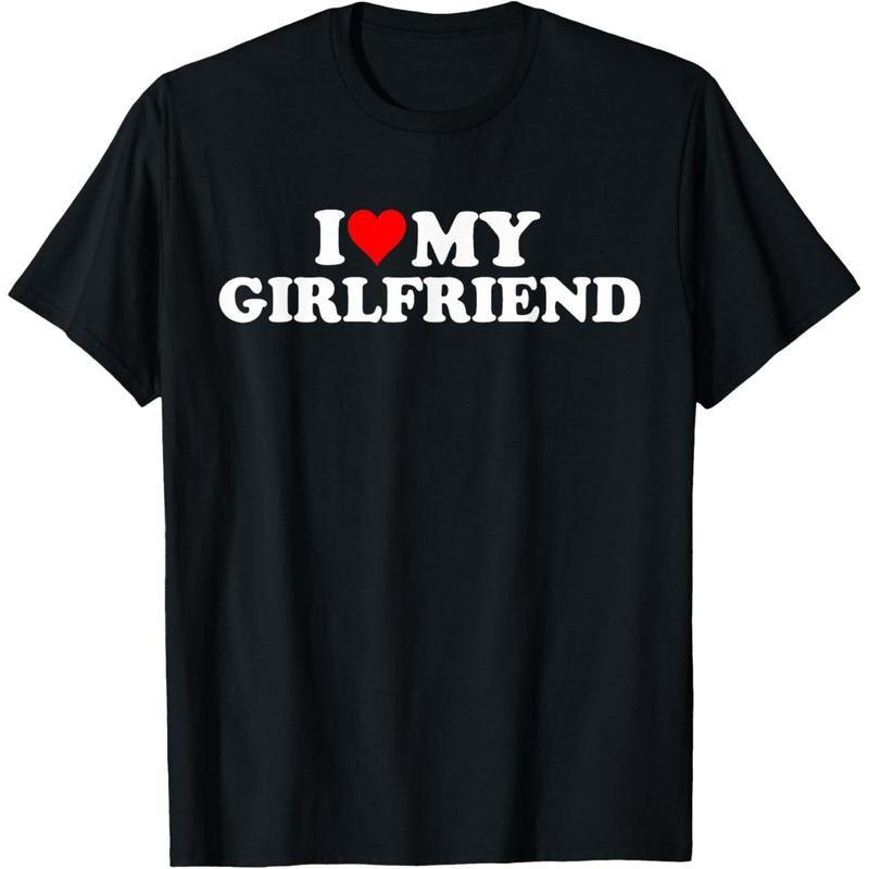 I Love My Hot Girlfriend I Heart My Hot Girlfriend Funny T-Shirt made in usa Hoodie, Sweatshirt | DripVista.com