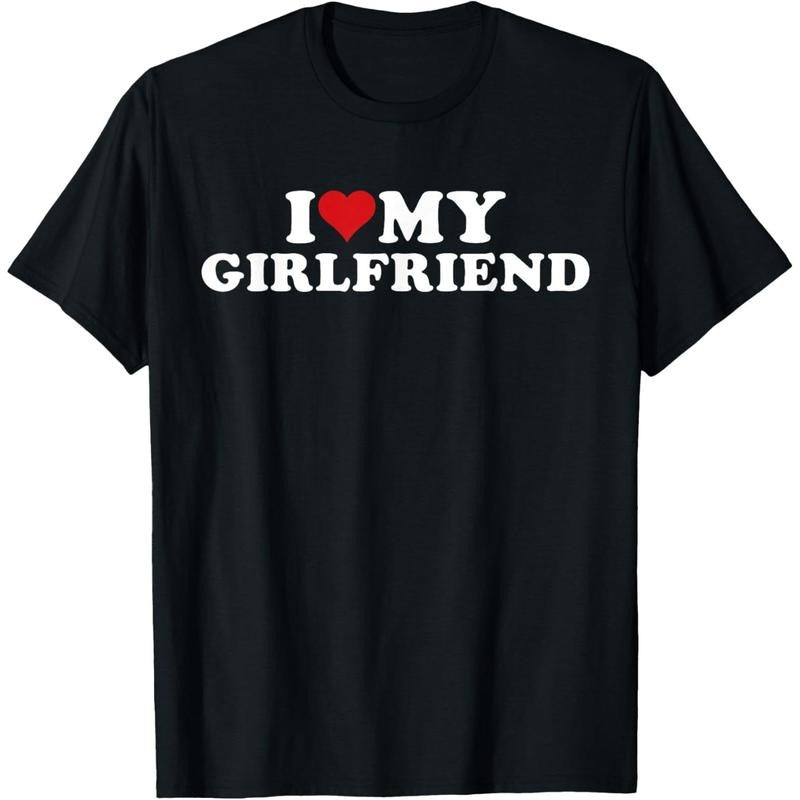 I Love My Hot Girlfriend I Heart My Hot Girlfriend GF T-Shirt made in usa Hoodie, Sweatshirt | DripVista.com