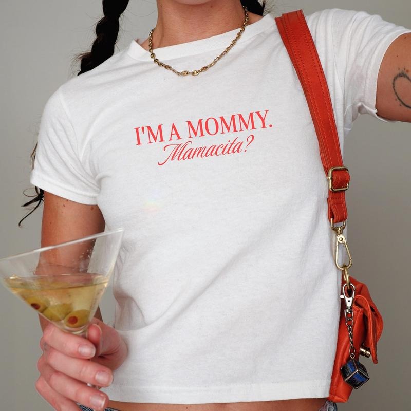 I'M A Mommy Mamacita Funny Huda Quote Meme Baby Tee, Reality Tv Fans, Funny Huda & Nic Quote, Trending Love Island Merch Baby Tee, Reality Tv Fans