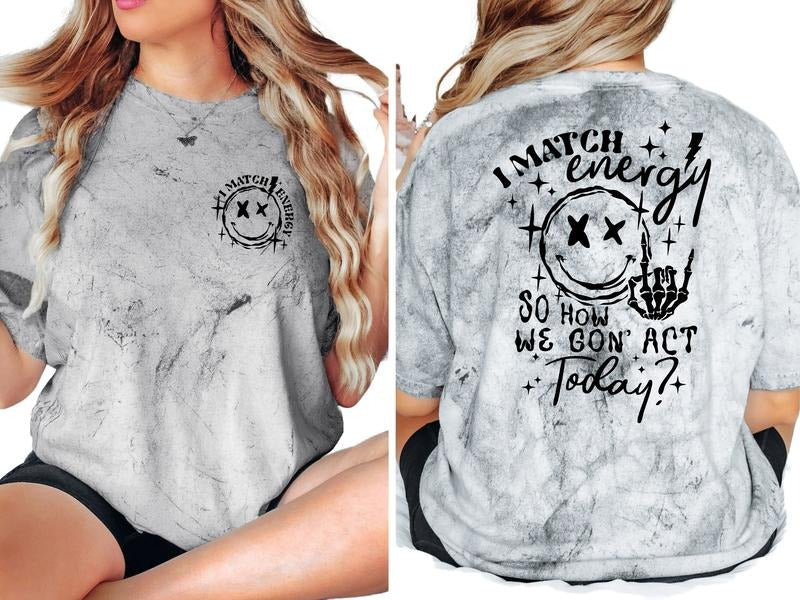 I Match Energy Women's Tops (T-Shirt, Sweatshirt, & Hoodie) | DripVista.com