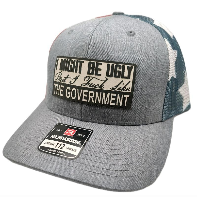 I Might Be Ugly, but I F*ck Like the Government - Trucker Hat T-Shirts, Hoodie, Sweatshirt | DripVista.com