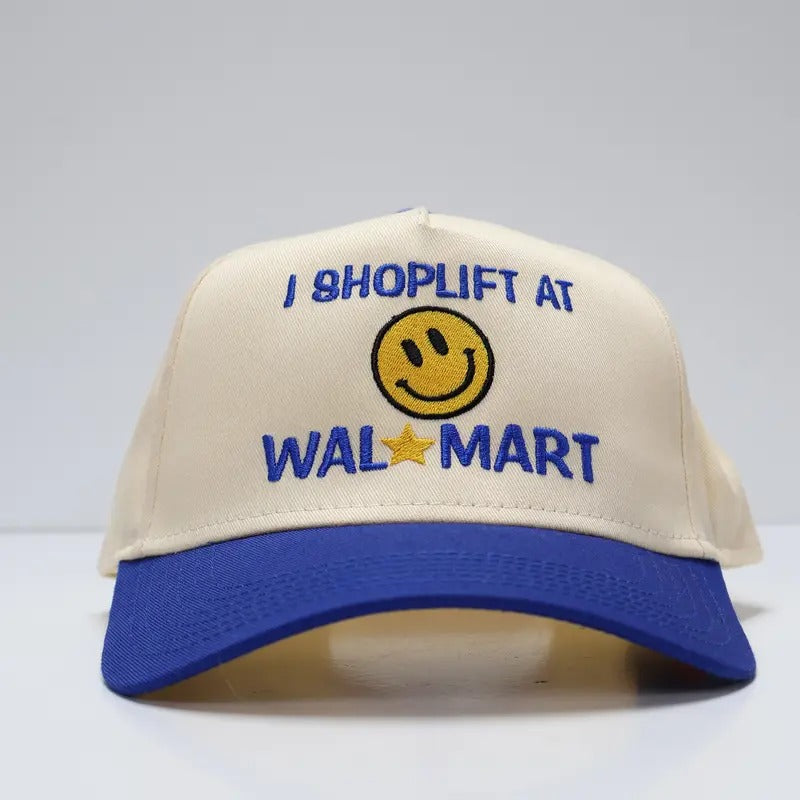 I SHOPLIFT AT WalMart Vintage SnapBack Cap Hat Custom Embroidered T-Shirts, Hoodie, Sweatshirt | DripVista.com