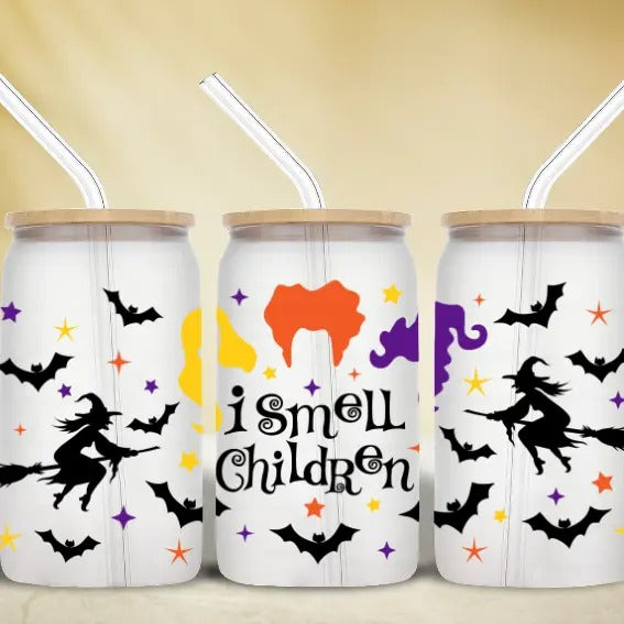 I Smell Children - 16 oz Matte Glass Tumbler T-Shirts, Hoodie, Sweatshirt | DripVista.com