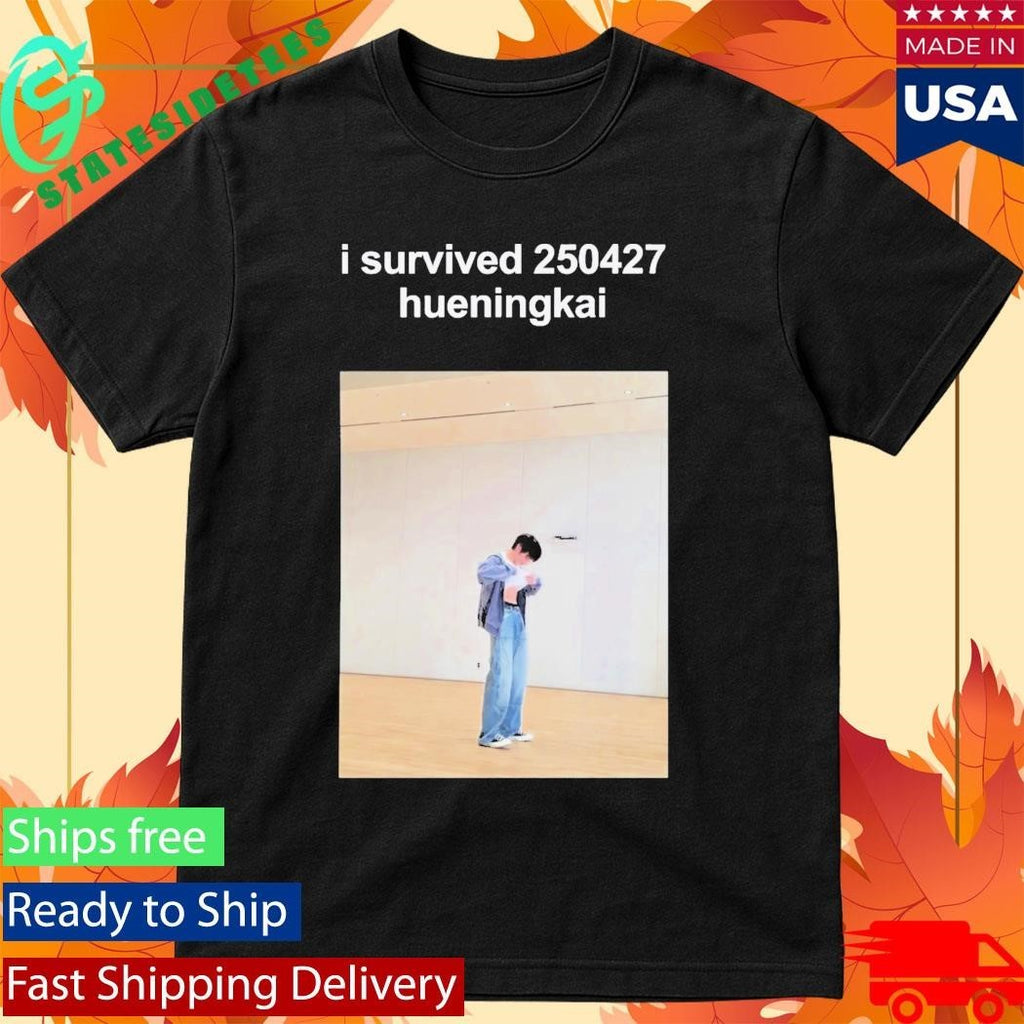 I Survived 250427 Hueningkai Shirt