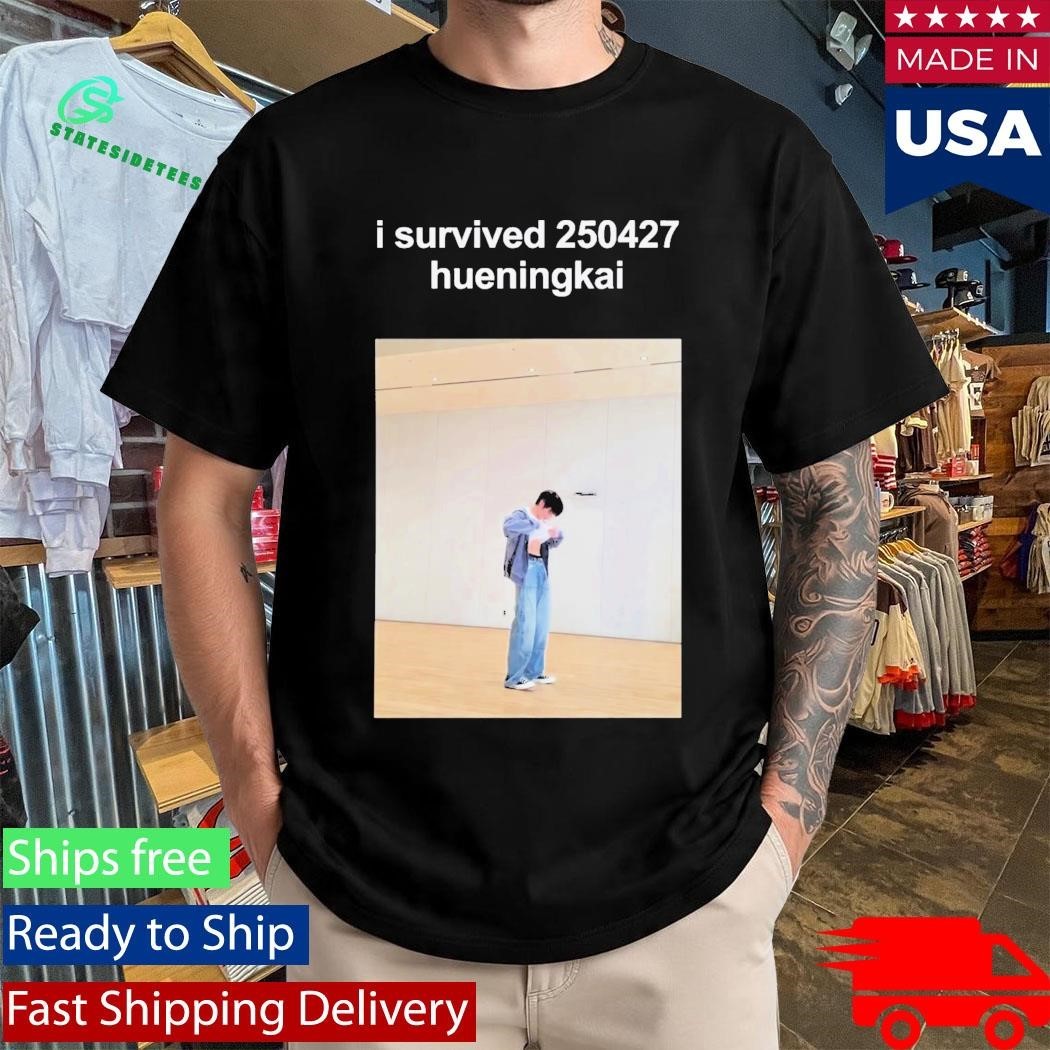 I Survived 250427 Hueningkai Shirt