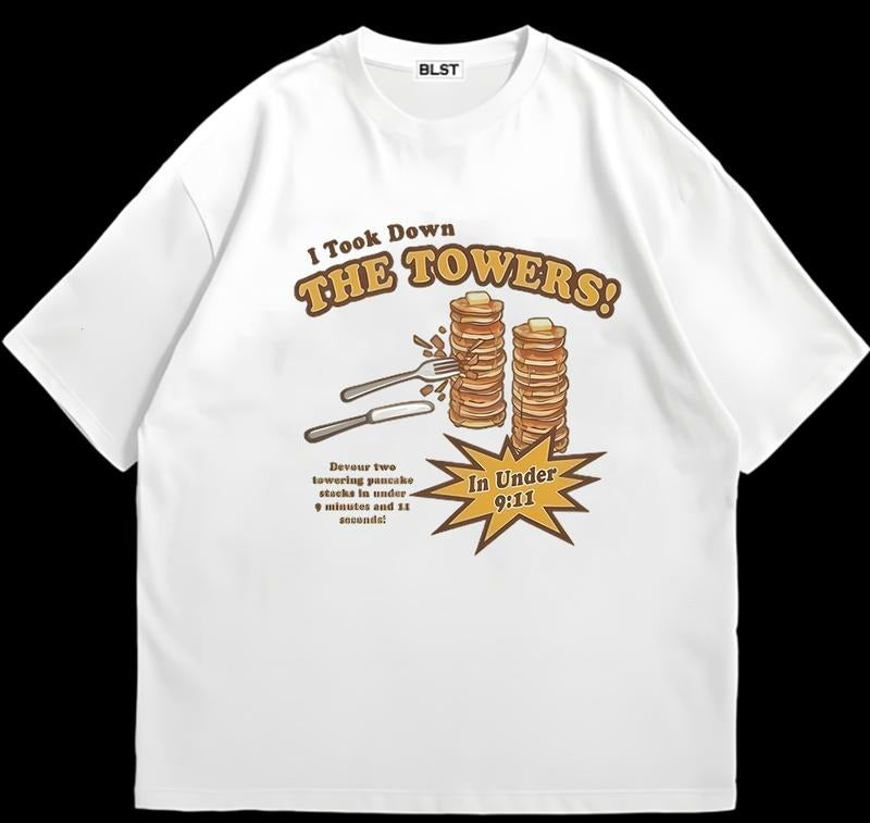 I Took Down The Tower Meme T-Shirt Trendy Cotton with Graphic Print Unisex Hoodie, Sweatshirt | DripVista.com