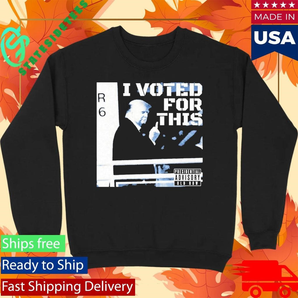 I Voted For This Trump Shirt