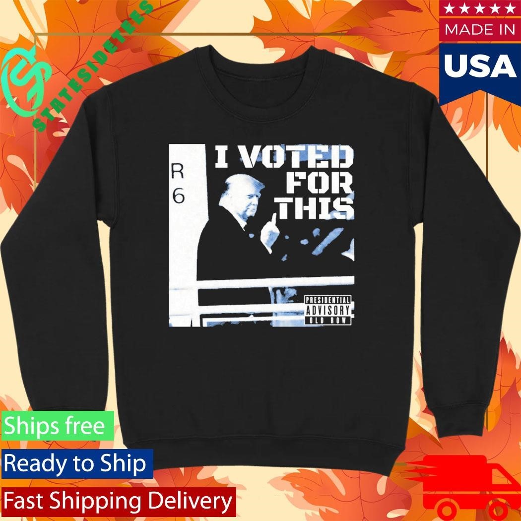 I Voted For This Trump Shirt