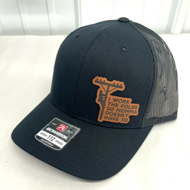 I Work The Poles Hat - Richardson 112 T-Shirts, Hoodie, Sweatshirt | DripVista.com