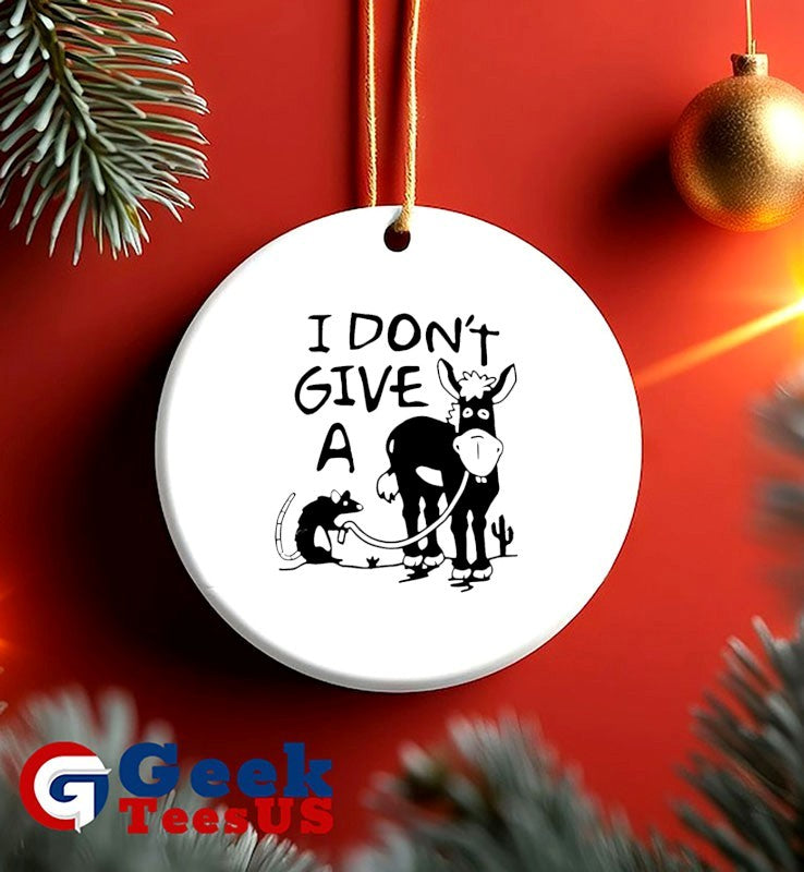 I don’t give a Donkey and Rats ass sarcasm shirt