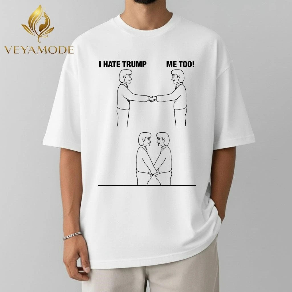 I hate Trump me too gay tee