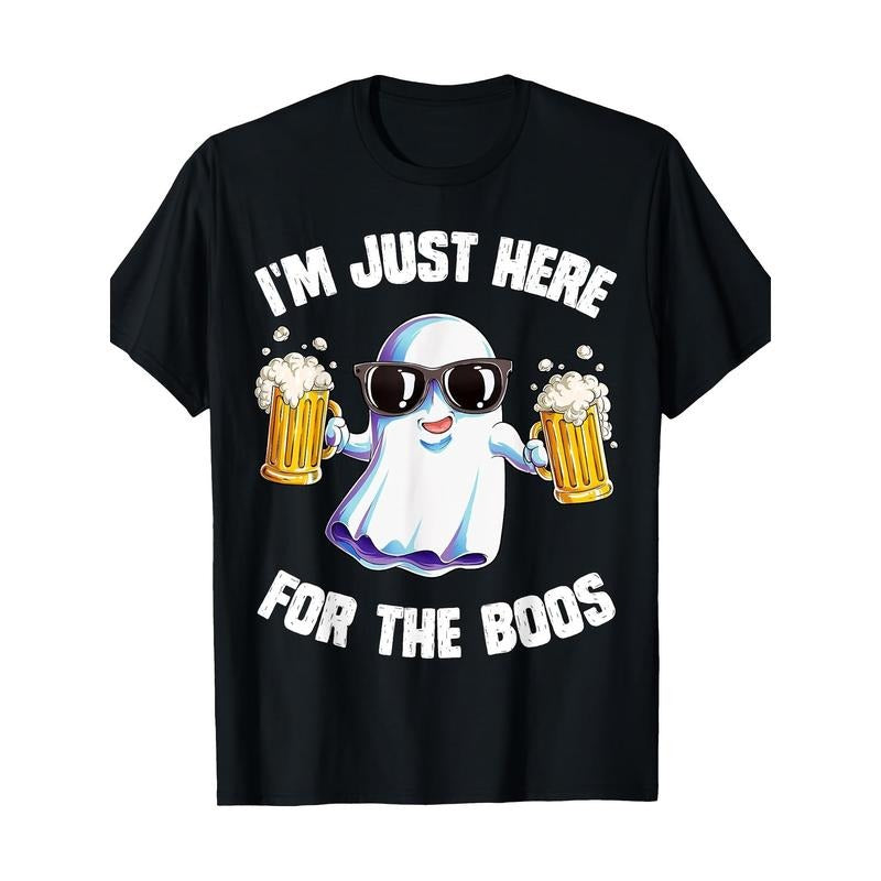 I just came for the boos-the Halloween Ghost T-shirt for men and women made in usa Hoodie, Sweatshirt | DripVista.com