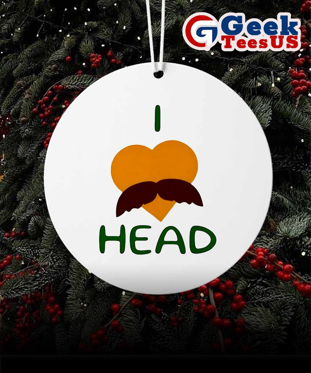 I love head Ornament