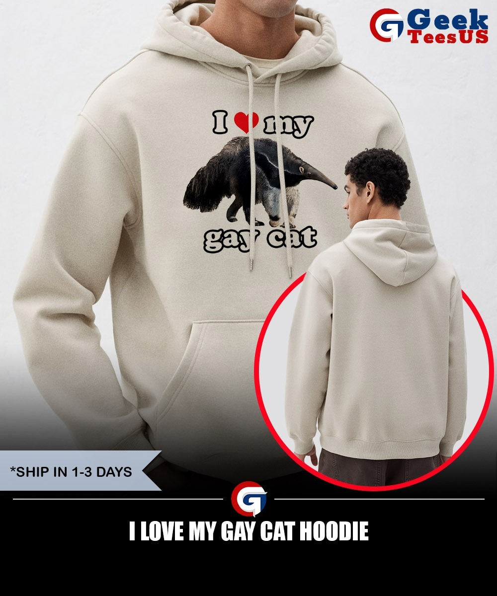 I love my gay cat shirt