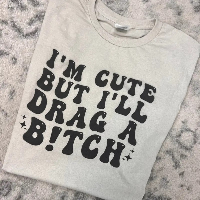 I'm Cute Graphic Tee