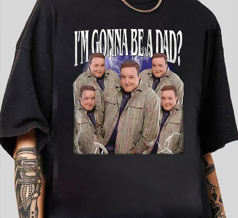 I'm Gonna Be A Dad Funny Tlou Kvin james Shirt Graphic Tees T-Shirt Bold T-Shirt for Night Out Vibes Hoodie, Sweatshirt