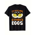 I'm Just Here For The Deviled Eggs T-Shirt Halloween Thanksgiving Christmas Gifts For Men Women Friends Family, S-XXXL, Black made in usastyle{n002}3