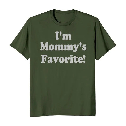 I'm Mommy's Favorite Funny Men's T-Shirt Casual Classic