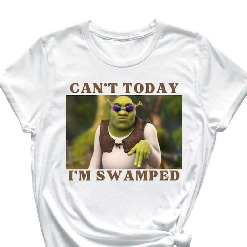 I'm Swamped Shirt, Shrek Shirt, Funny Shirt, Sarcastic Shirt, Cant Today, Meme Shirt Hoodie, Sweatshirt | DripVista.com