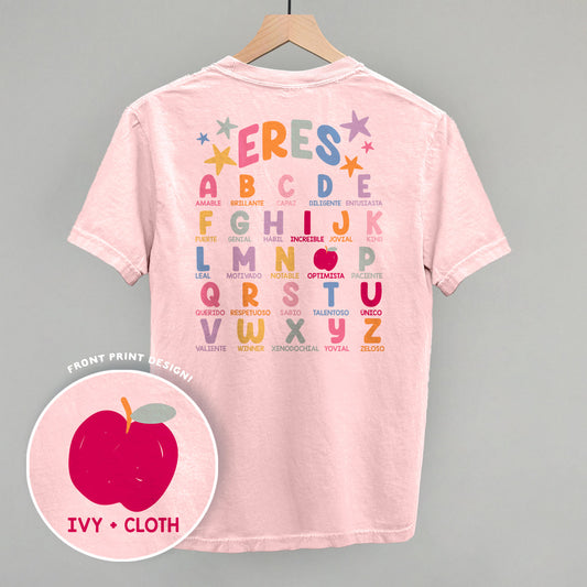 Eres (You Are) Alphabet Spanish (Back Print)