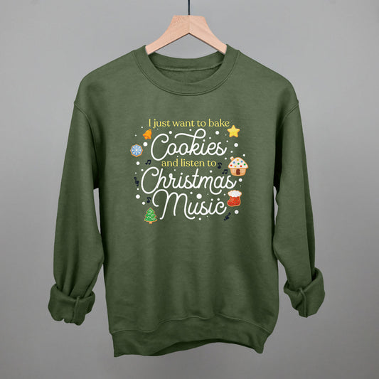 Bake Cookies & Listen To Christmas Music