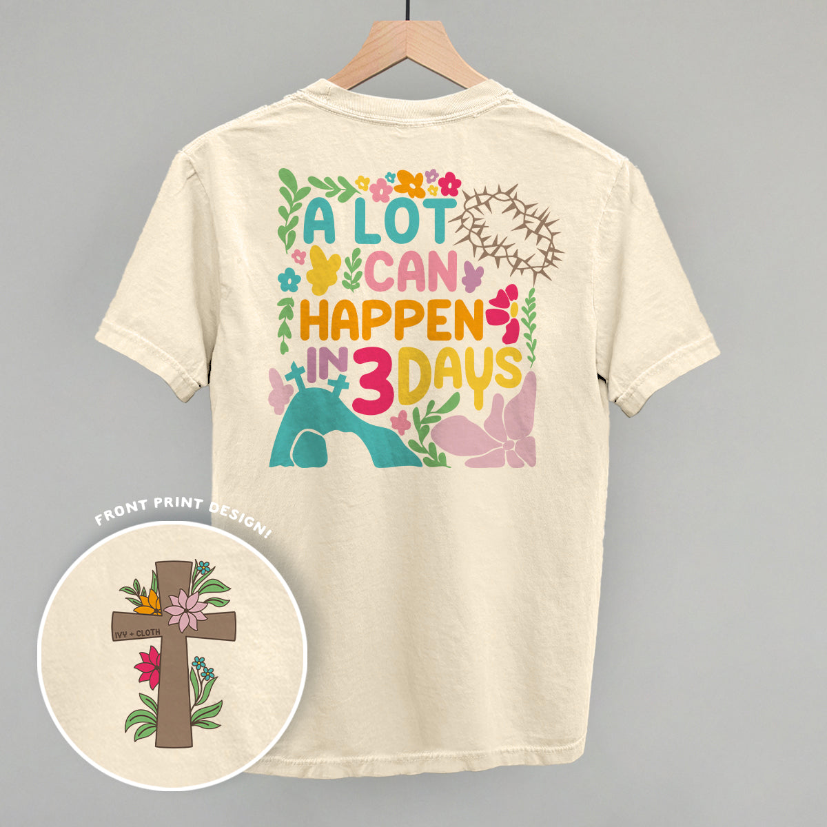 A Lot Can Happen In 3 Days (Back Print)