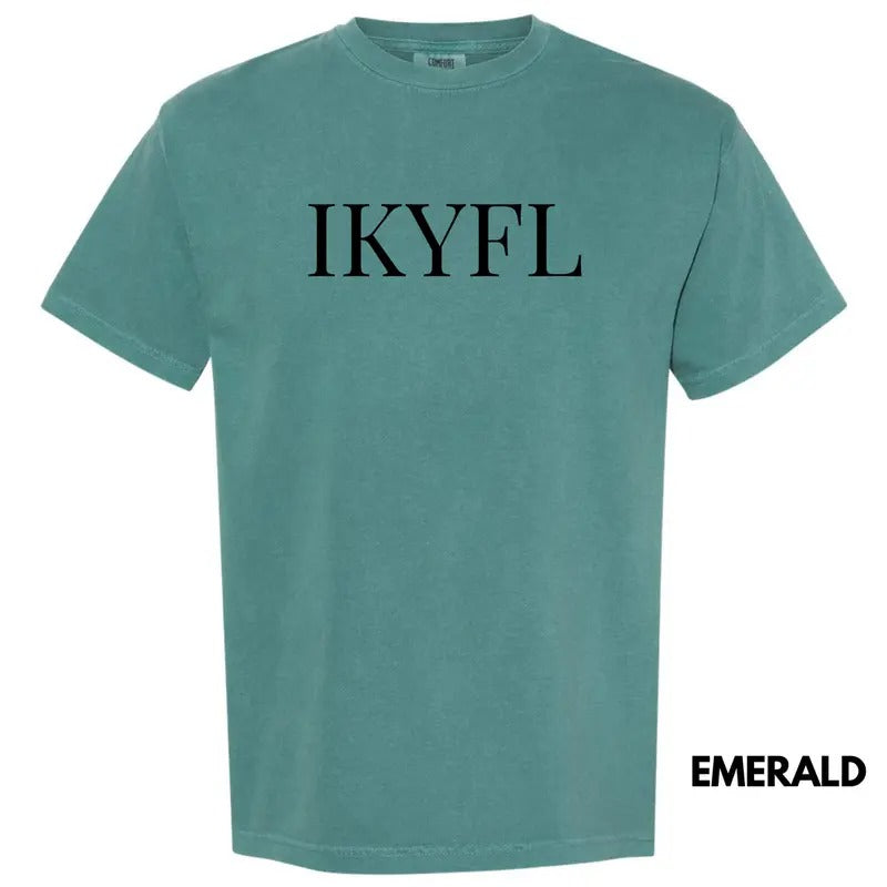 IKYFL Bold Letter Comfort Colors T-Shirt 'NLB' Hoodie, Sweatshirt | DripVista.com