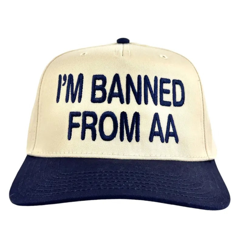 IM BANNED FROM AA HAT T-Shirts, Hoodie, Sweatshirt | DripVista.com
