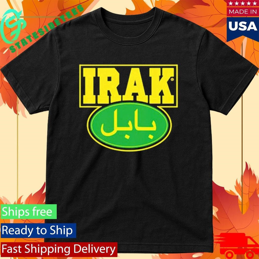 IRAK x BABYLON Sticker Logo Shirt