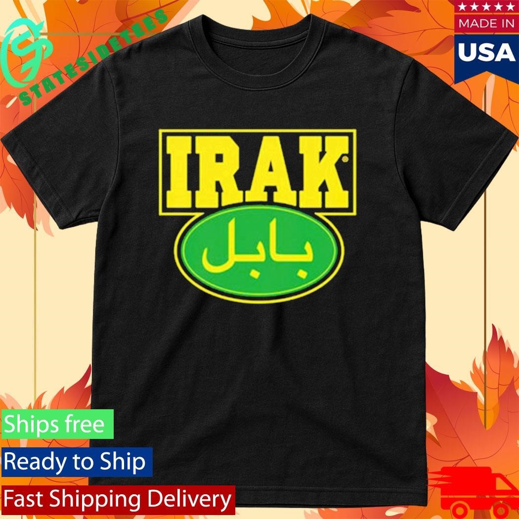 IRAK x BABYLON Sticker Logo Shirt