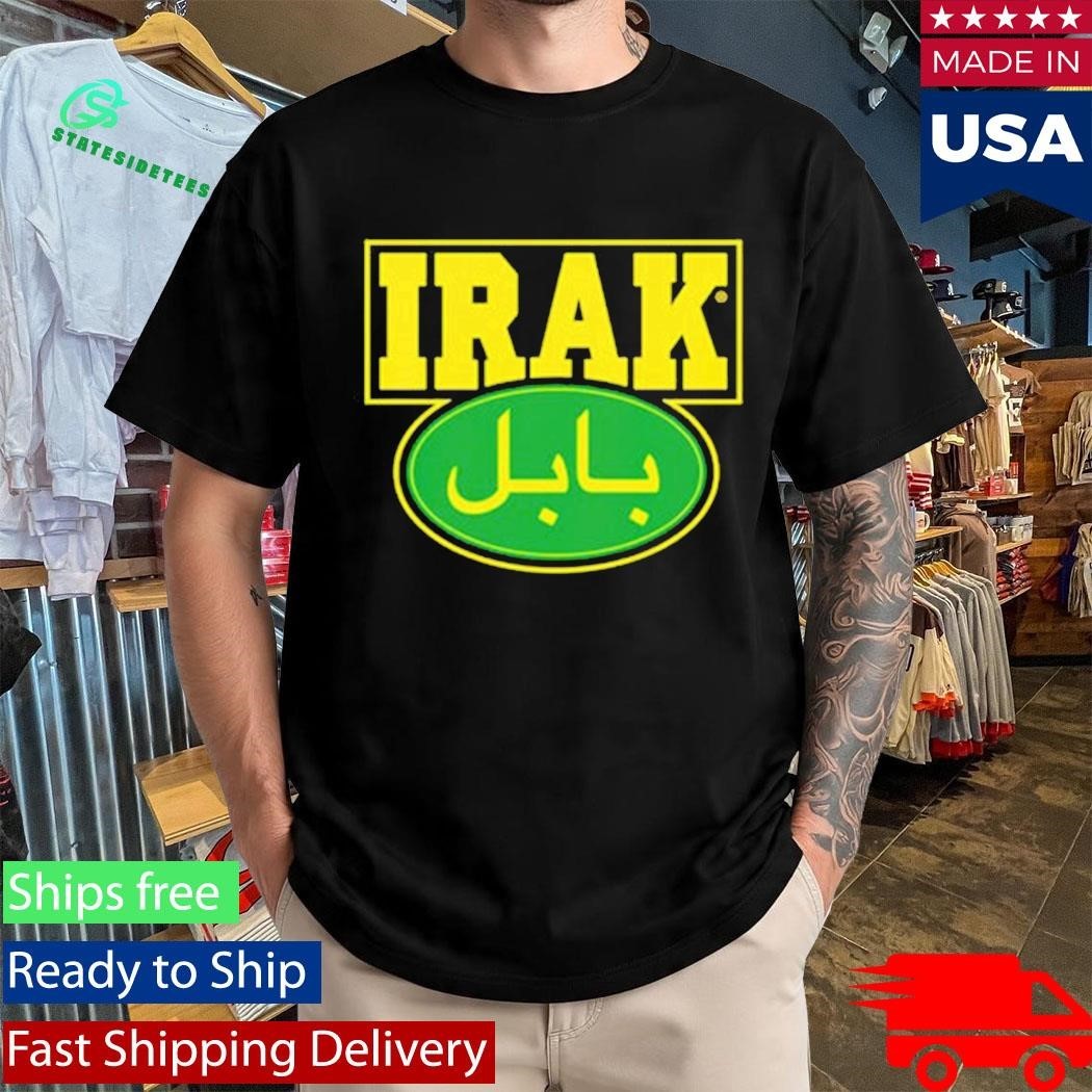 IRAK x BABYLON Sticker Logo Shirt