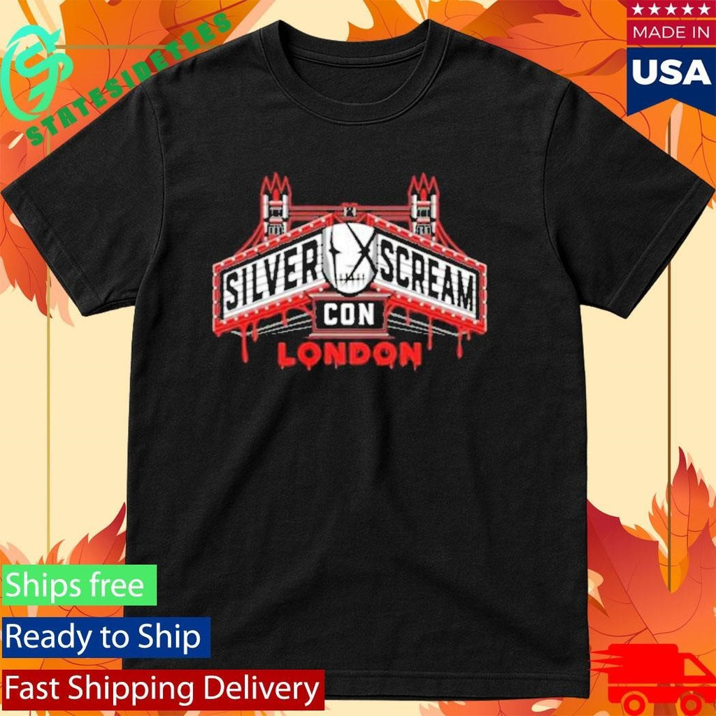 Ice Nine Kills Silver Scream Con London Event Shirt