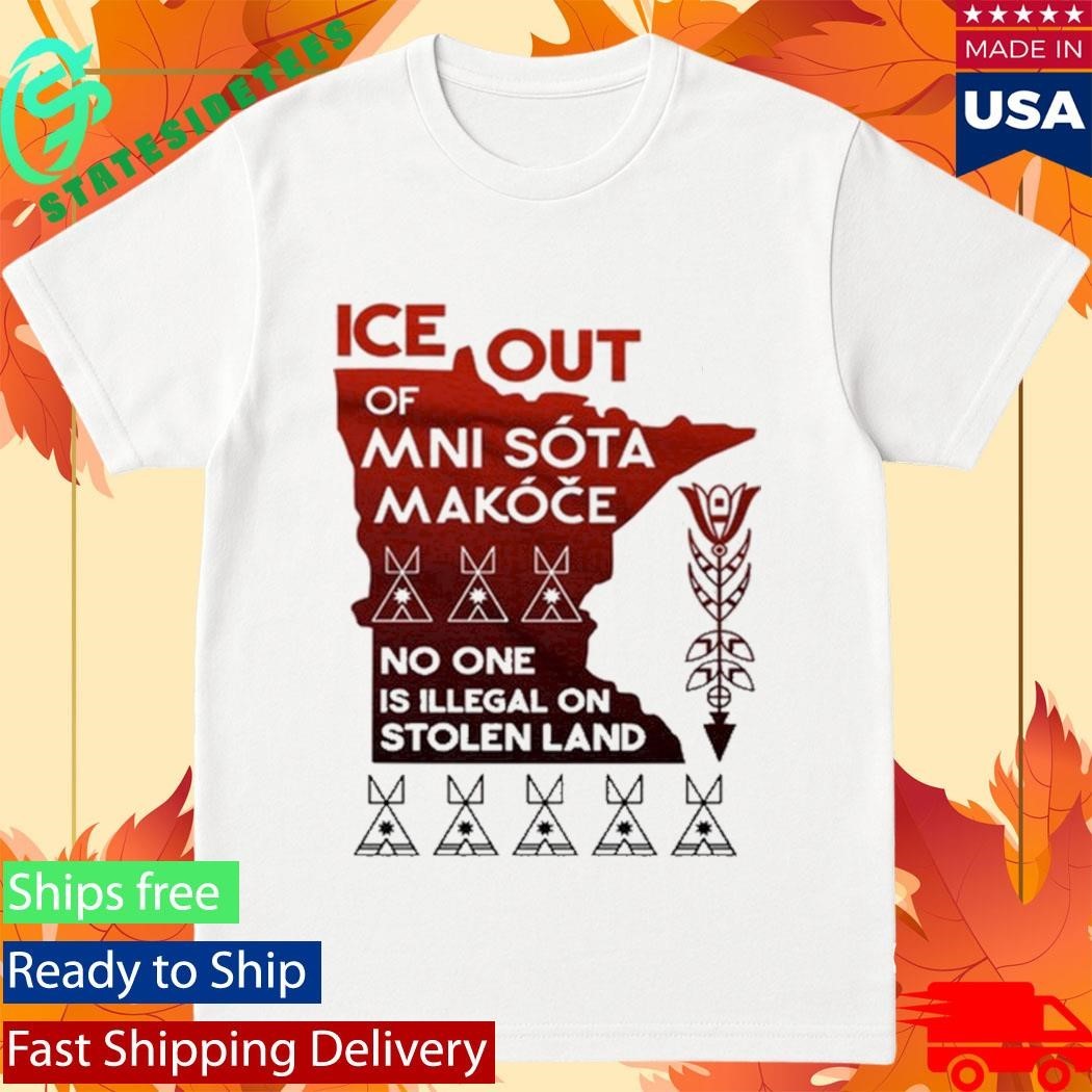 Ice Out Of Mni Sóta Makóče Shirt