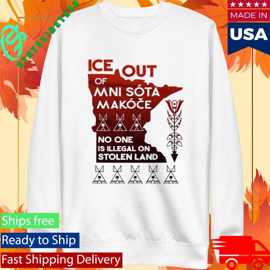 Ice Out Of Mni Sóta Makóče Shirt