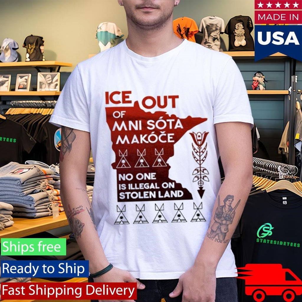 Ice Out Of Mni Sóta Makóče Shirt