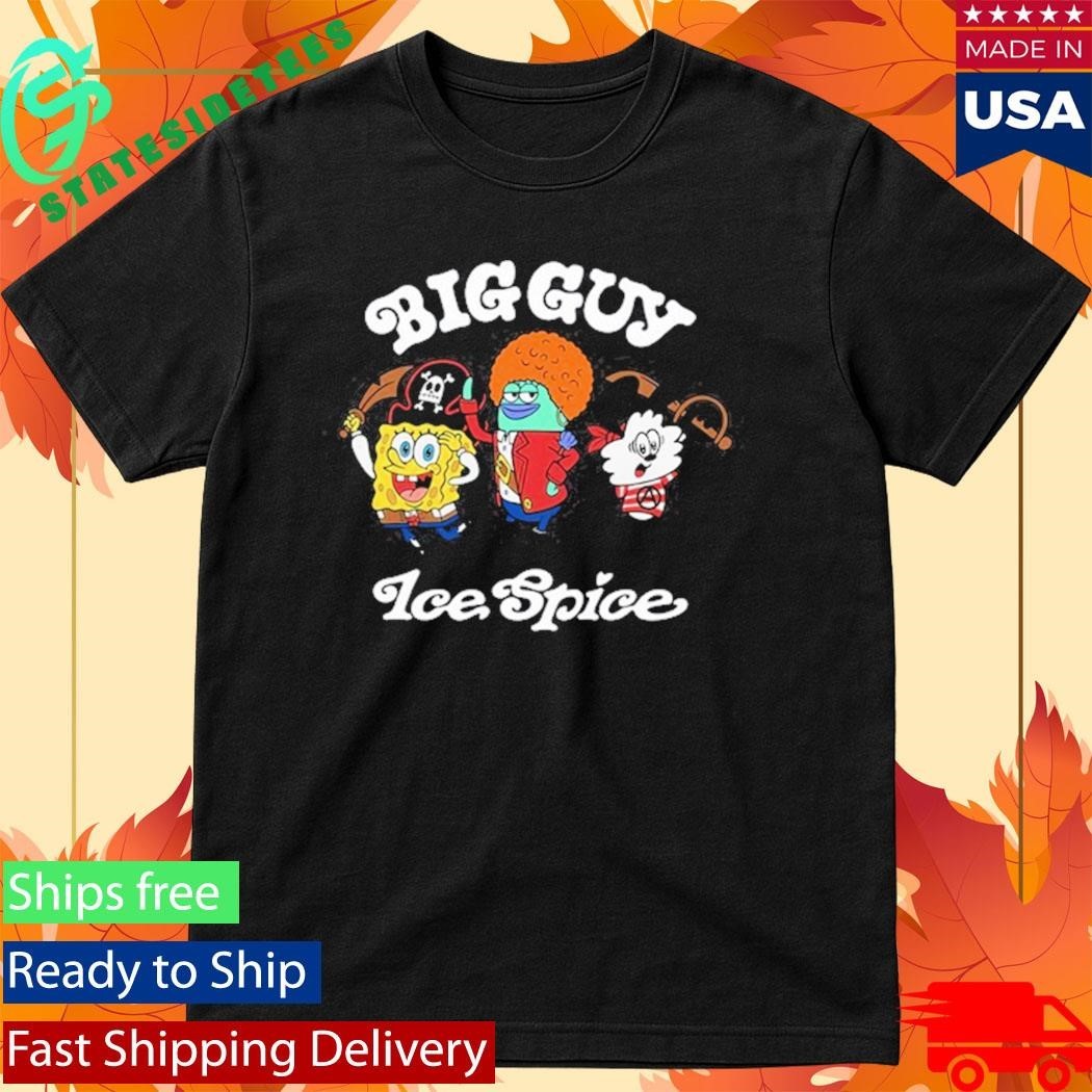 Ice Spice X Verdy x Spongebob Big Guy Shirt