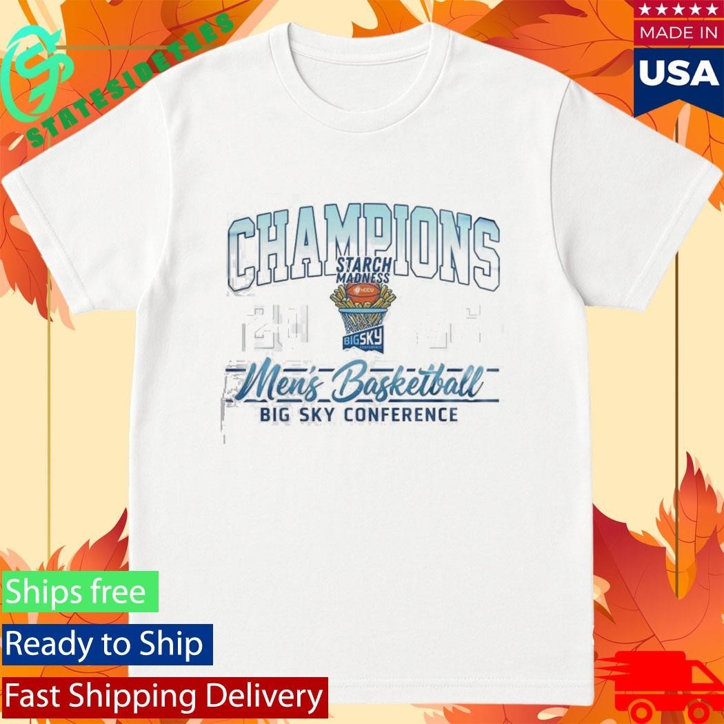 Idaho Vandals Men’s Basketball 2026 Big Sky Conference Champions Starch Madness T-Shirt