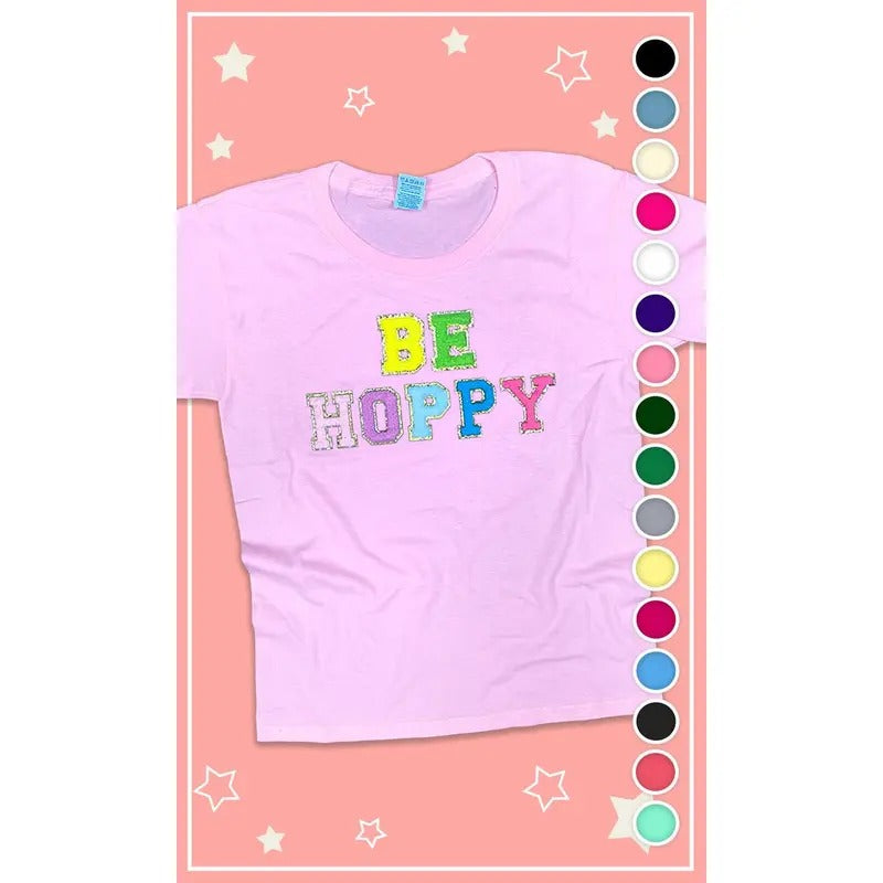 Ideal Chenille Be Hoppy Easter Youth Shirt Hoodie, Sweatshirt | DripVista.com