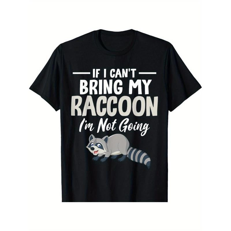 If I-Can't Bring My Raccoon I'm Not Going Funny Raccoon T-Shirt made in usa Hoodie, Sweatshirt | DripVista.com
