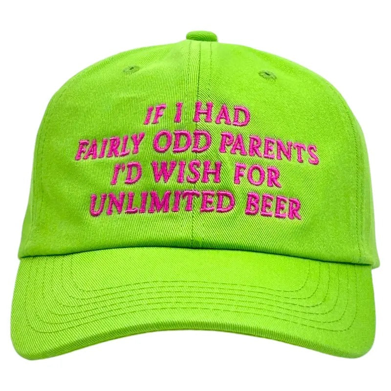 If I Had Fairly Odd Parents Embroidered Hat T-Shirts, Hoodie, Sweatshirt | DripVista.com