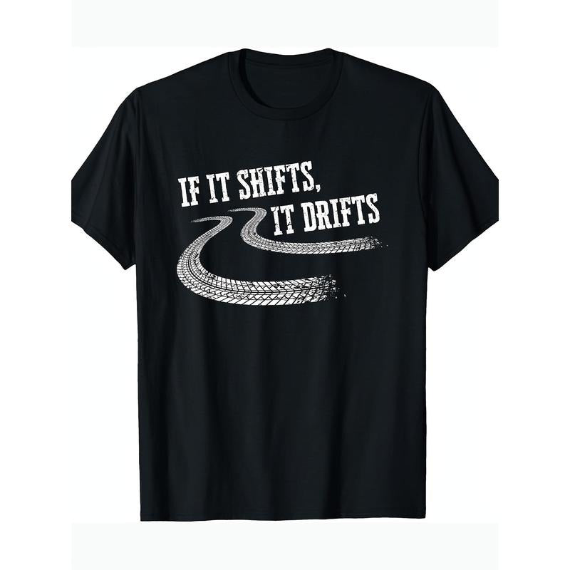 If It Shifts It Drifts Funny Racing Car Mechanic Gift T-Shirt220g made in usa T-Shirts, Hoodie, Sweatshirt | DripVista.com