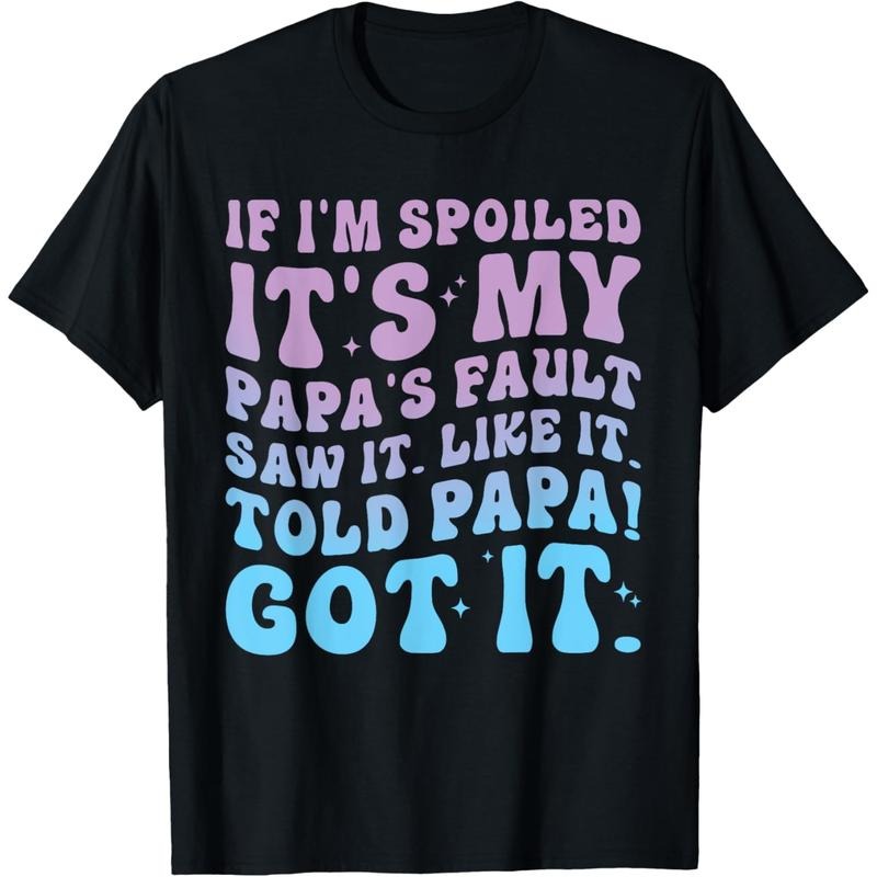 If Swoosh'Bat brand Spoiled Its My Papa'WB shield Fault Funny Spoiling Boys Girls T-Shirt Hoodie, Sweatshirt | DripVista.com